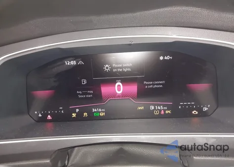 2024 Volkswagen Tiguan 2.0T Se R-Line Black from USA, damaged, VIN 3VV8B7AX5RM176281